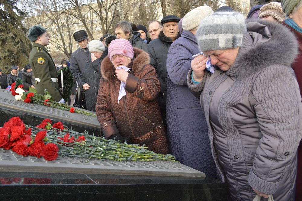 В Пензе открыли памятник землякам, погибшим в Чечне