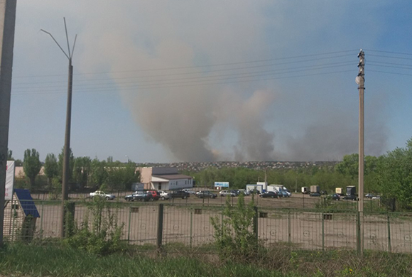 Фото и видео vk.com/penza_live В Заре 14 мая горят поля