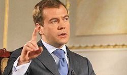 Дмитрий Медведев наградил Заречный за благоустроенность