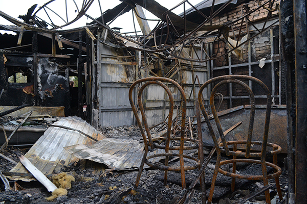 Пензенцы выдвигают версии о причинах пожара в районе Центрального рынка