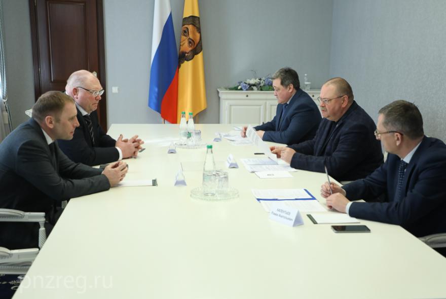 Мельниченко провел рабочую встречу с директором компании «АгроАльянс»