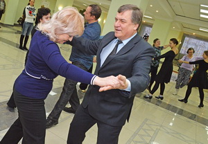 Начальник управления культуры и архива Пензенской области Евгений Шилов дал танцевальный мастер-класс
