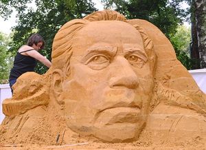 В Пензе впервые открывается выставка песчаных скульптур