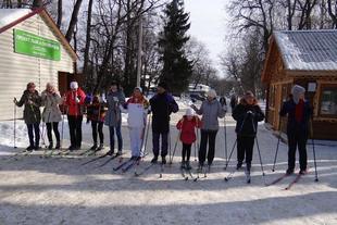 Пензенские журналисты встали на лыжи