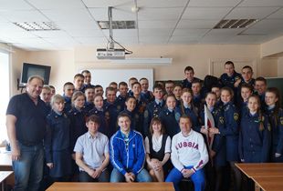 Фото||shvsm-penza.ru В Пензе призеры Олимпийских игр провели урок в Кадетской школе