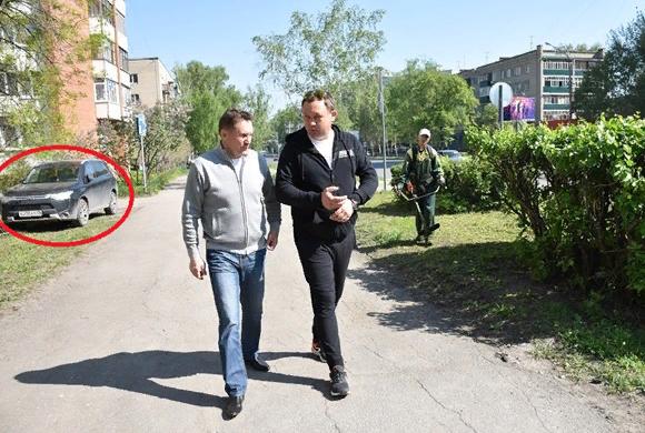 Фото penza-gorod.ru Мэр Пензы предложил штрафовать за парковку на газонах