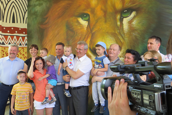 В Пензе состоялось долгожданное открытие обновленного зоопарка