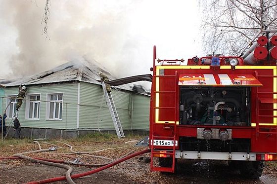 Пожар в Леонидовке произошел из-за взрыва газового котла