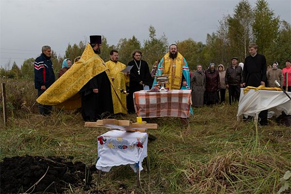 Фото||пензенская-епархия.рф В Пензе на ул. Кривозерье заложили новый храм