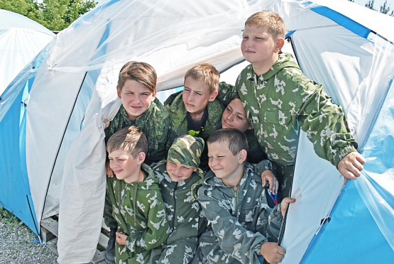 В Пензенской области завершается третья смена единственного палаточного лагеря   