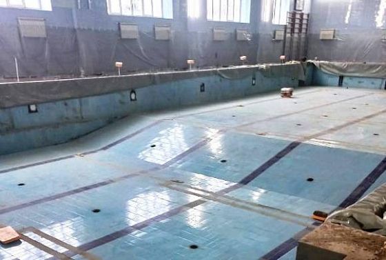 В пензенской спортшколе «Горизонт» монтируют теплый пол В пензенской спортшколе «Горизонт» монтируют теплый пол