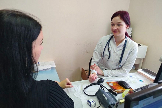 Молодая врач-терапевт устроилась на работу в Сердобскую больницу Молодая врач-терапевт устроилась на работу в Сердобскую больницу