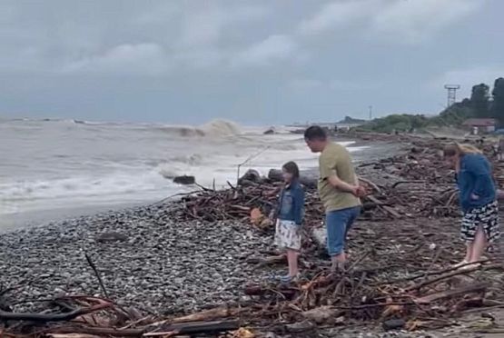 Пензячка показала последствия урагана в Сочи