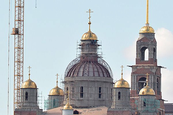Пожертвования на строительство Спасского собора теперь можно сделать по СМС