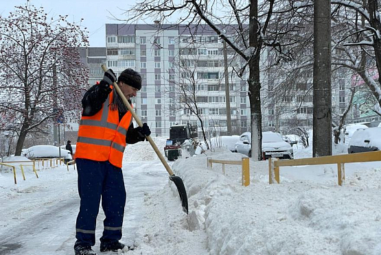 За сутки с улиц Пензы вывезли 6,5 тысяч кубометров снега