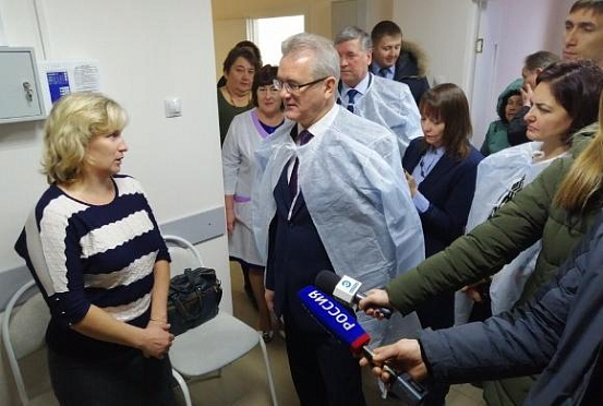 Пензенский губернатор посетил офис ВОП в Голицыно