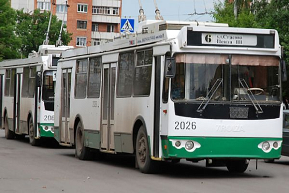 В Пензе с 1 ноября изменится схема движения троллейбусов №№4, 6 и 7
