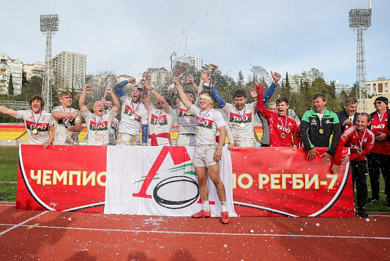 Команда «Локомотив-Пенза» стала чемпионом России по регби-7