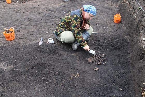 В Пензе археологи под землей нашли гончарную мастерскую 18 века