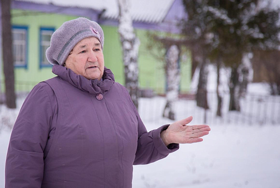В Иссинском районе 79-летняя директор школы борется за процветание села