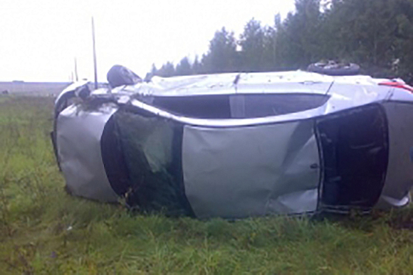 Фото||58.mchs.gov.ru Под Н. Ломовом при столкновении Chevrolet и фуры пострадал человек