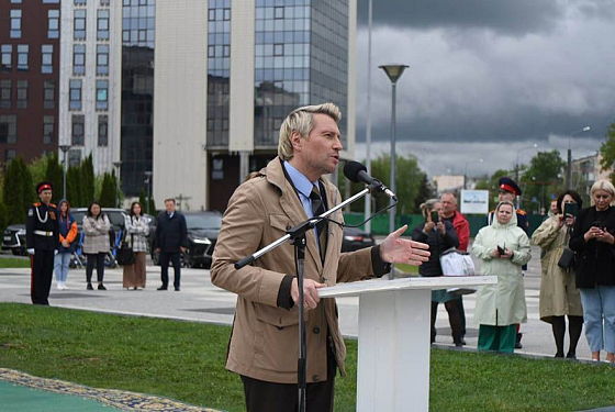 Николай Басков выступил с речью на открытии бюста Василию Бочкареву в Пензе