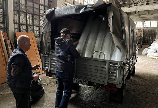 В Пологовский район доставили новую партию гуманитарной помощи