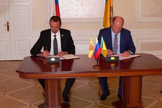 Пензенский губернатор и глава Чувашии подписали соглашение о сотрудничестве