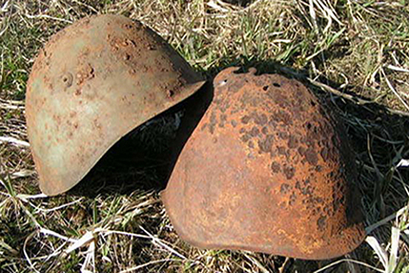 Фото||stolica.onego.ru Пензенские поисковики в Беларуси подняли останки четырех бойцов