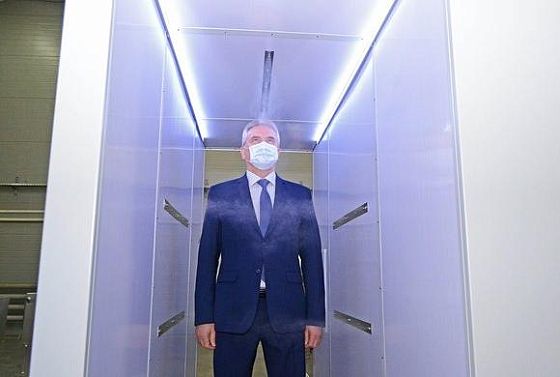 В больницах Пензы установят туннели для дезинфекции