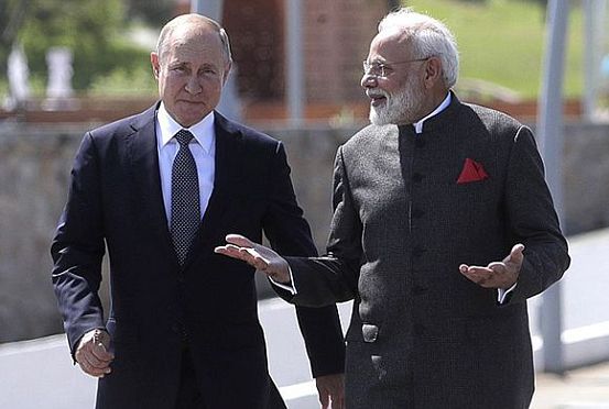 Владимир Путин встретился с премьер-министром Индии
