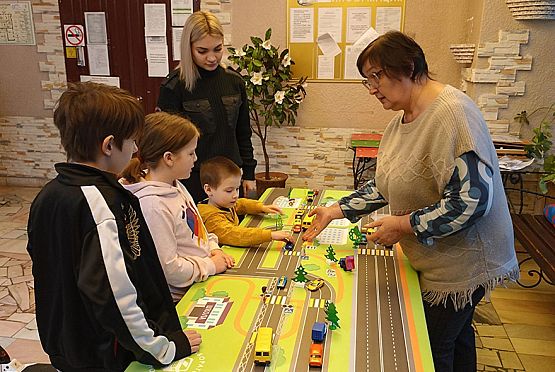В Пензе автоинспекторы провели мероприятие для ребят из ЛНР и ДНР