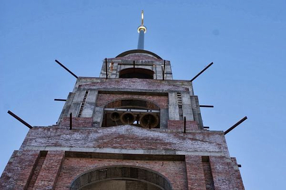 Большой купол установят на Спасский кафедральный собор Пензы к концу ноября