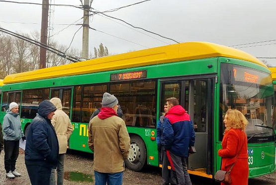 В Пензу поступило еще 10 новых троллейбусов