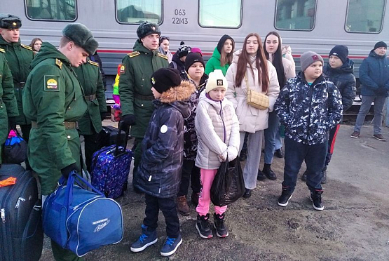 В Пензу 23 марта прибыли более 700 детей из Белгородской области
