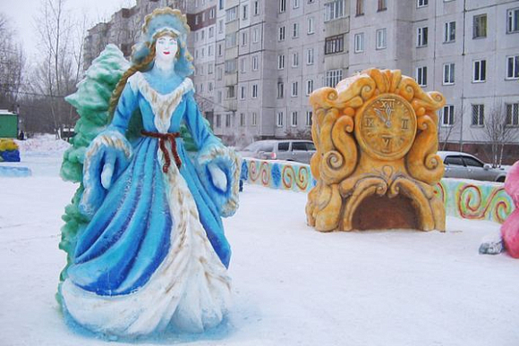 В Заречном построят городки из снежных скульптур