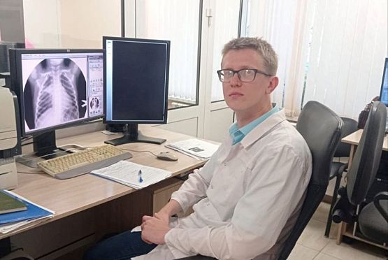 В Кузнецкой детской больнице начал работу молодой врач-рентгенолог
