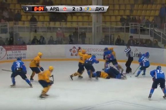 Фото||и видео youtube.com/ВХЛ Пензенский «Дизель» одержал третью выездную победу подряд