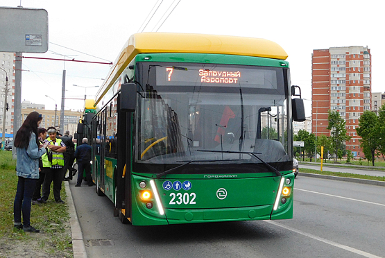 Губернатор Пензенской области первым оценил новые троллейбусы