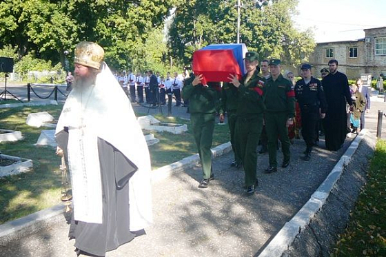 В Пензе перезахоронили бойца Красной армии Ивана Куршева