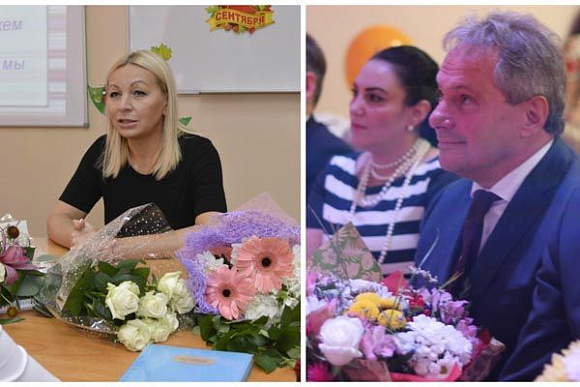 Фото||Владимир ГРИШИН, Филипп МИТРОФАНОВ Татьяна Курдова и Григорий Кабельский провели открытые уроки