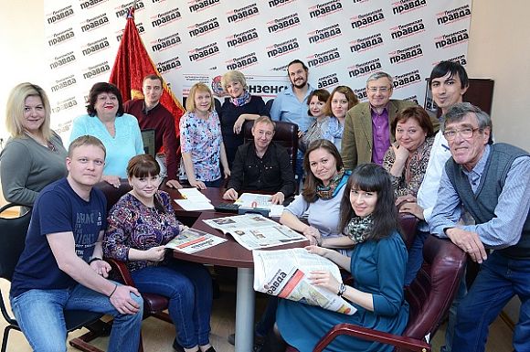 Фото||Владимир ГРИШИН «Пензенская правда» прошла испытание временем — В.Кувайцев