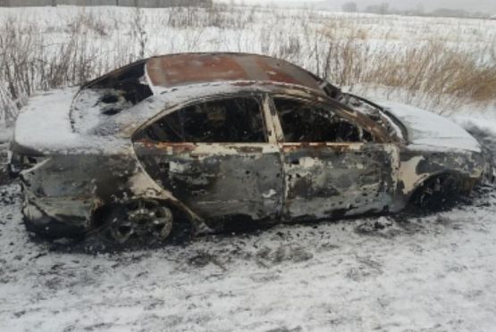 Под Пензой в сгоревшей машине обнаружено тело мужчины