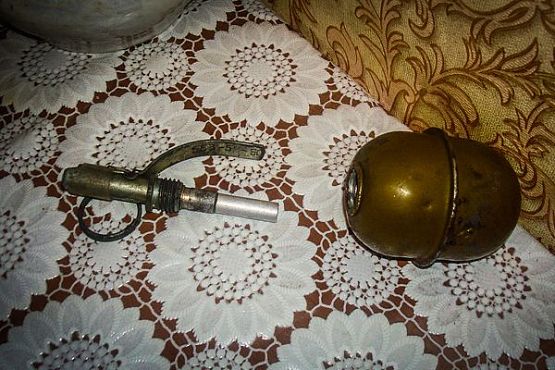 В Пензенской области в частном доме нашли боевую гранату