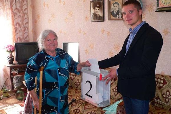 В Пензенской области идет активное голосование на дому