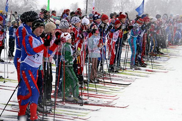 В Пензенской области в «Лыжне России-2015» приняли участие 2,5 тыс. человек