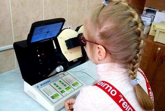 Зрение пензенских детей проверят на уникальном аппарате