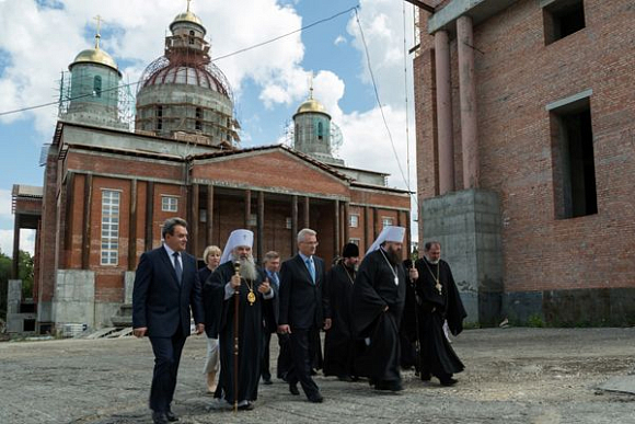 В Пензе строительство Спасского кафедрального собора планируется закончить через 2-2,5 года