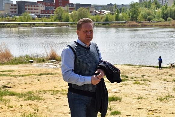Фото||penza-gorod.ru Виктор Кувайцев проверил шесть пензенских пляжей