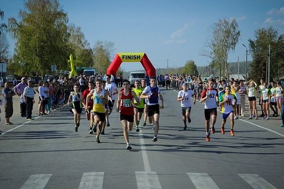 В Городище состоялась легкоатлетическая эстафета на призы губернатора Пензенской области